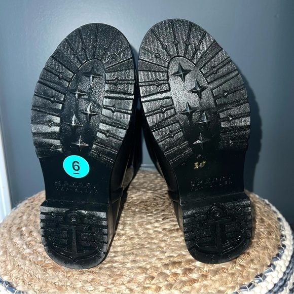 Sperry Black Rubber Calf High Rain Boots - Picture 9 of 10